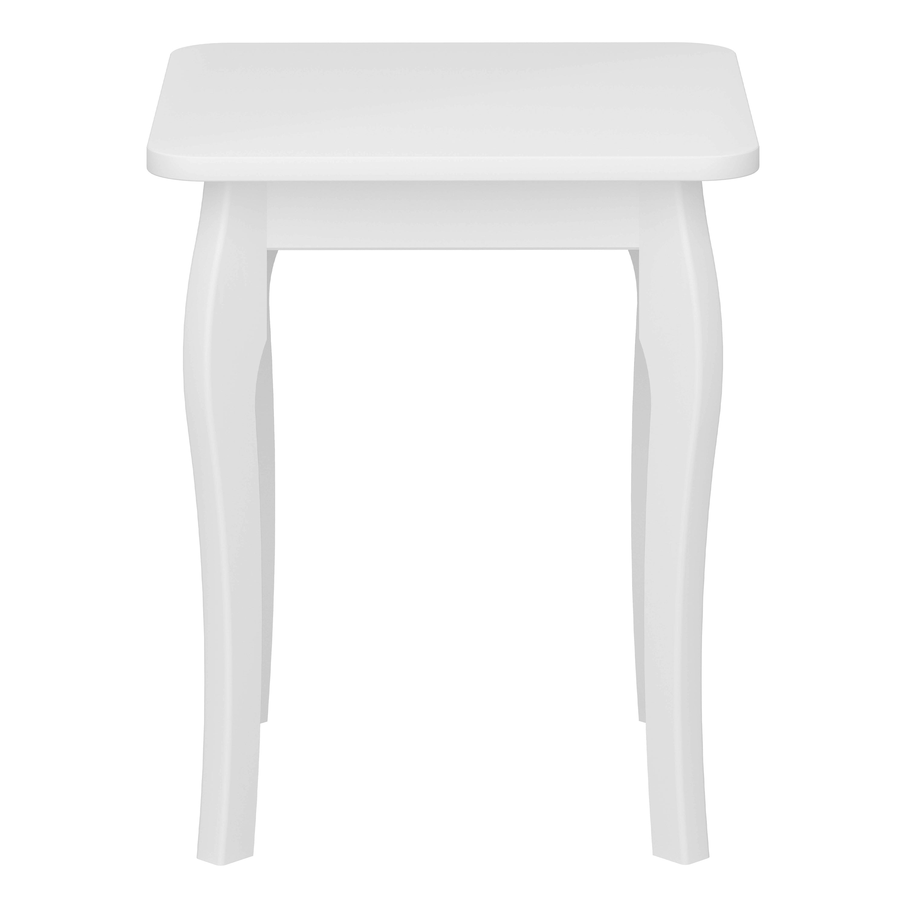 Baroque Stool White