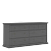 Paris Chest of 8 Drawers in Matt Grey