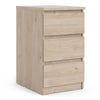 Naia Bedside 3 Drawers in Jackson Hickory Oak