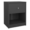 May Bedside 1 Drawer in Grey