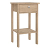 Madrid Bedside Table with 1 Drawers in Jackson Hickory Oak