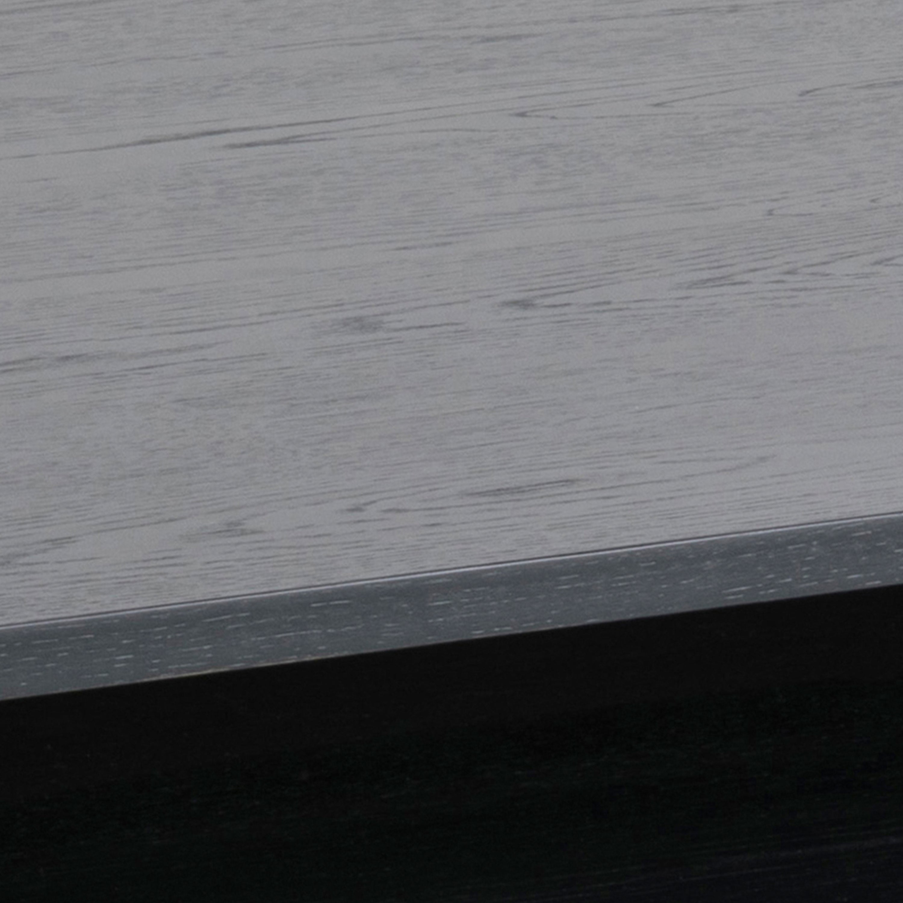 Marte Coffee Table with Open Shelf in Black