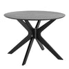 I_Duncan Round Coffee Tablein Black 105x75cm