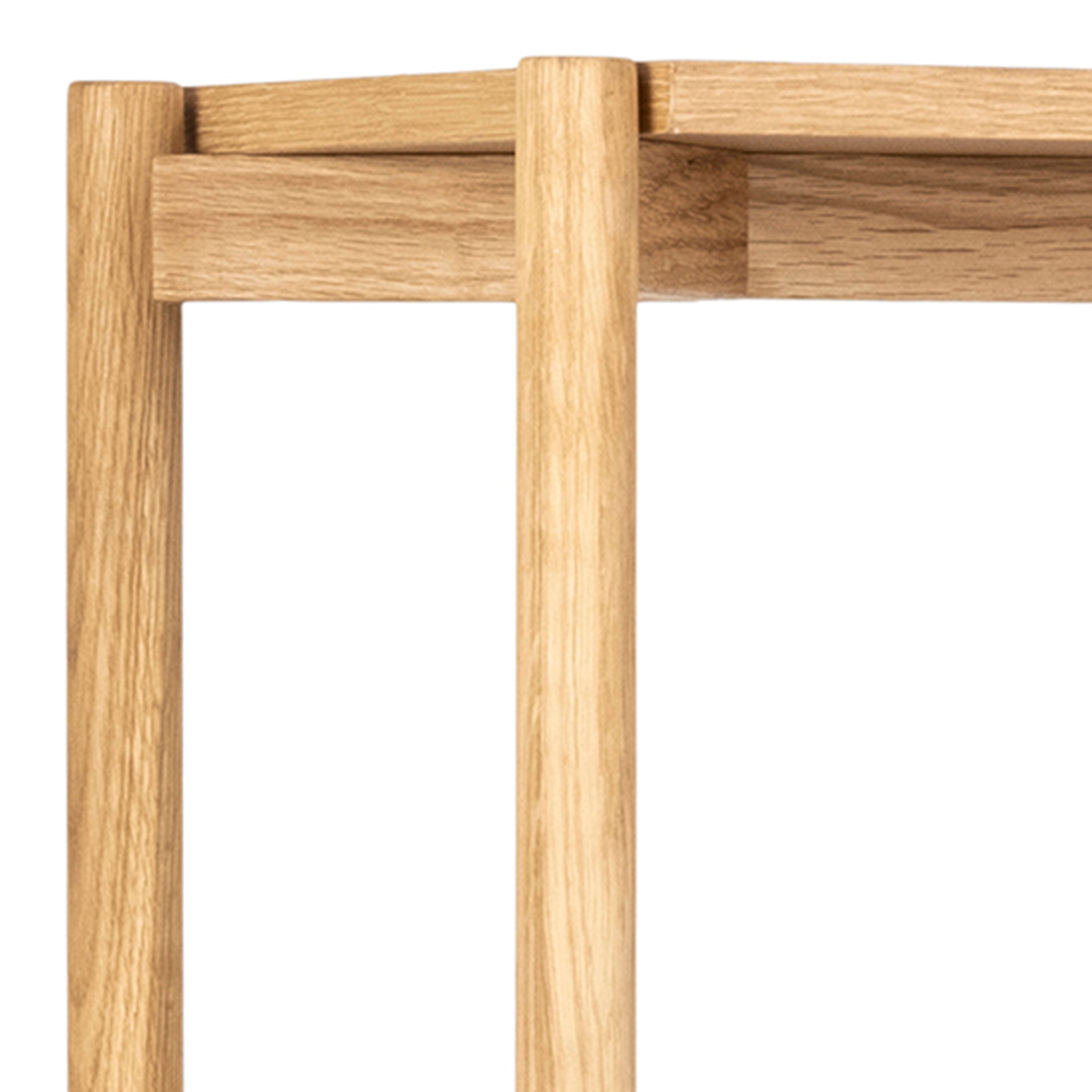 Braidwood bookcase  with 4 shelves in Oak