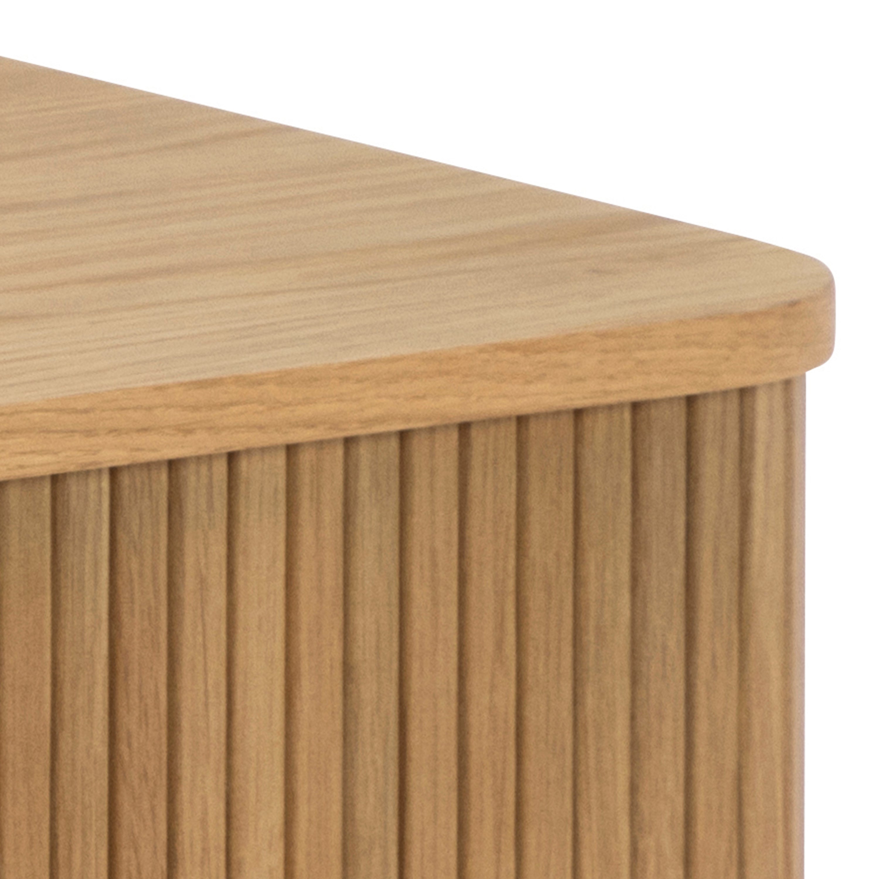 Langley Coffee Table Sliding door in Oak