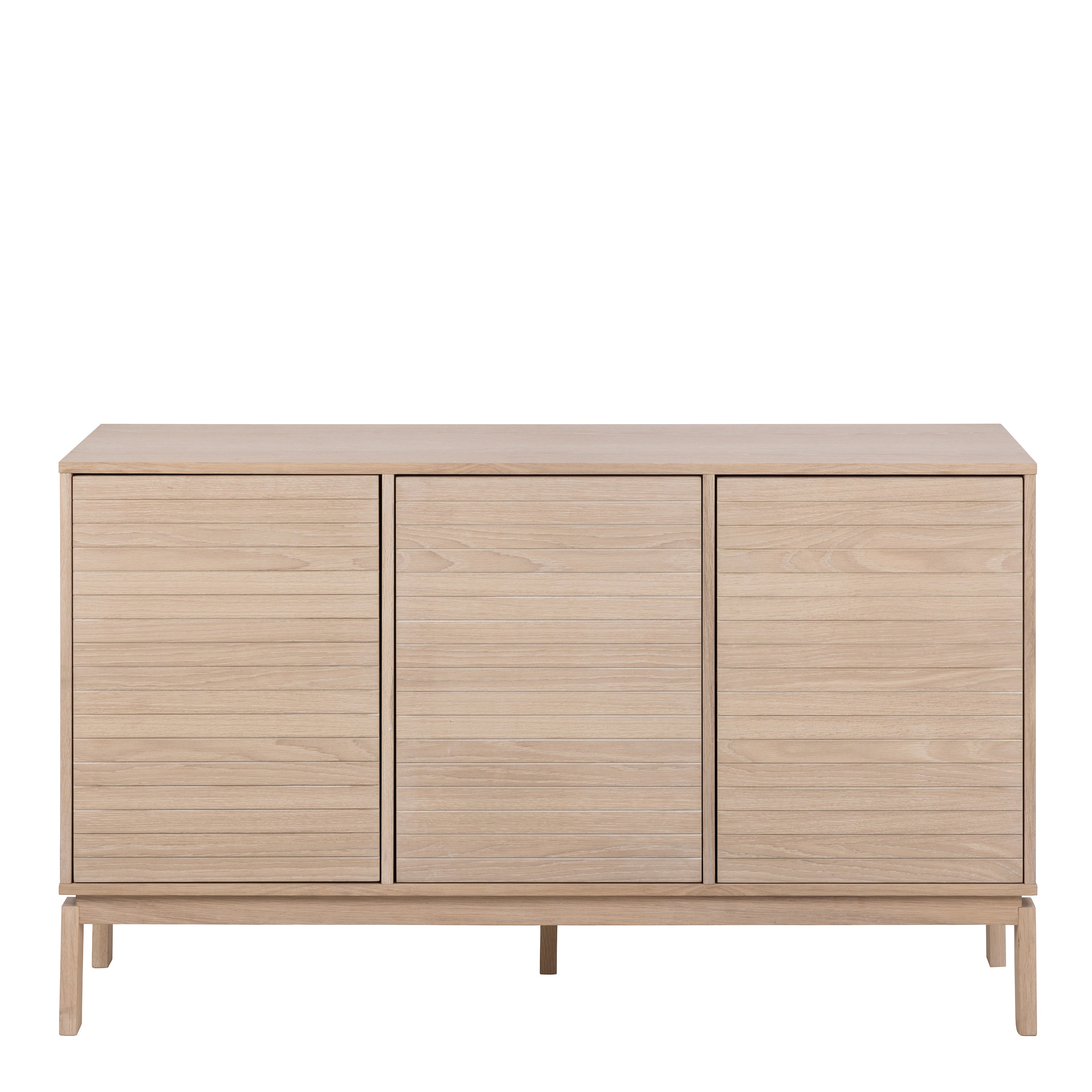 Linley 3 Door Sideboard in White Oak