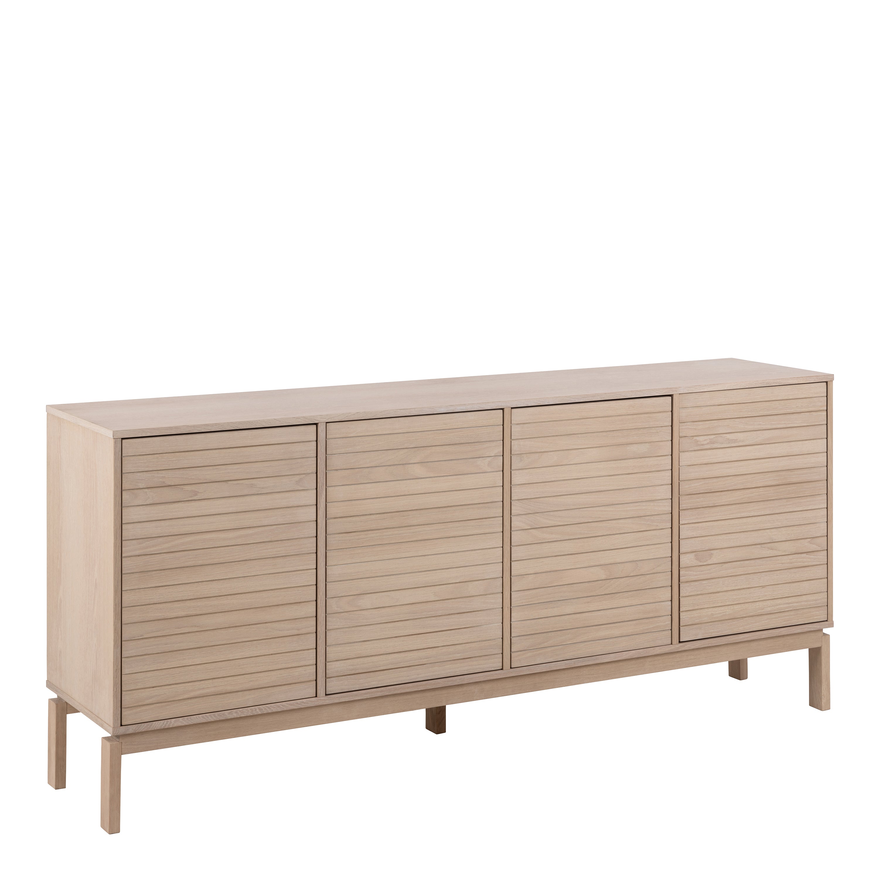 Linley 4 Door Sideboard in White Oak