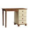 Copenhagen Single Dressing Table in Cream/Pine