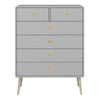 Softline 2 + 4 Chest Grey