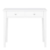 Tromso desk 2 drawers Off White