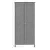 Tromso 2 Door Robe Grey