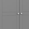 Tromso 2 Door Robe Grey