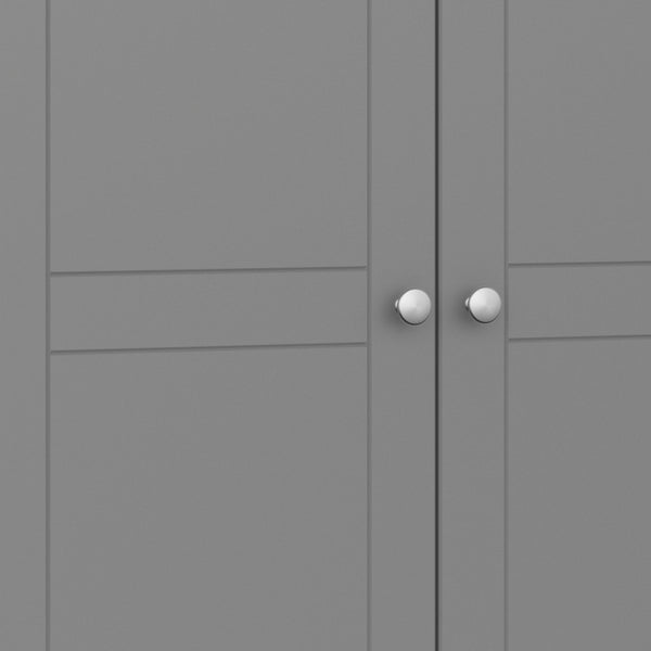 Tromso 3 Door Robe Grey