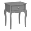 Baroque Nightstand Grey