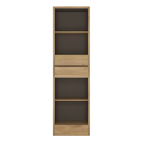 Shetland Tall Narrow 3 Drawer bookcase
