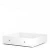 Paris Underbed Storage Drawer for Single Bed in White