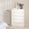 Naia Chest of 5 Drawers in White