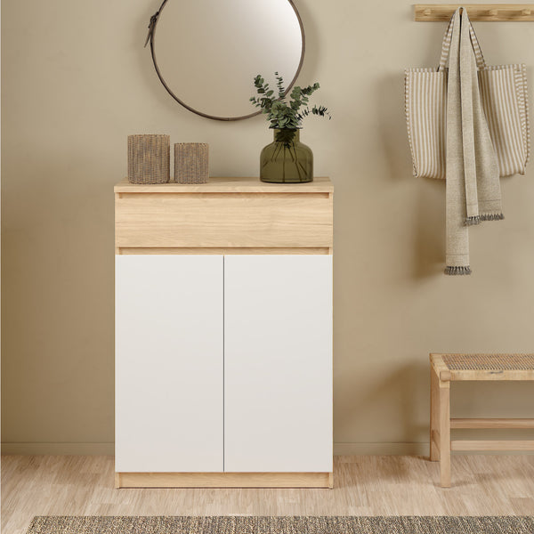 Naia Shoe Cabinet with 2 Doors +1 Drawer