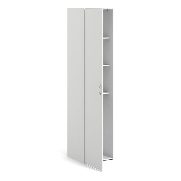Space Wardrobe with 1 Door in White
