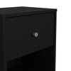 May Bedside 1 Drawer in Black