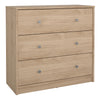 May Chest of 3 Drawers in Jackson Hickory Oak