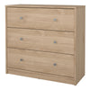 May Chest of 3 Drawers in Jackson Hickory Oak