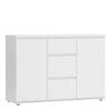 Nova Sideboard - 3 Drawers 2 Doors in White