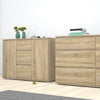 Nova Sideboard - 3 Drawers 2 Doors in Oak