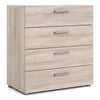 Pepe Chest of 4 Drawers in Truffle Oak