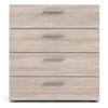 Pepe Chest of 4 Drawers in Truffle Oak