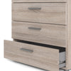 Pepe Chest of 4 Drawers in Truffle Oak