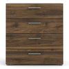 Pepe Chest of 4 Drawers in Walnut