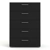 Pepe Chest of 5 Drawers in Black