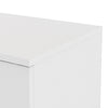 Match TV Unit 1 Drawers 2 Shelf in White High Gloss