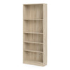 Basic Tall Wide Bookcase (4 Shelves) in Oak