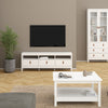 Barcelona Tv-unit 3 drawers in White