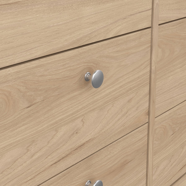 Madrid Double Dresser 4+4 drawers in Jackson Hickory Oak