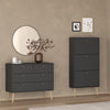 Cumbria Chest 2 + 2 Drawers Dark Grey