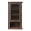 Corona Wall Display cabinet in Tabak Oak