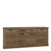 Corona Chest of Drawers in Tabak Oak