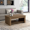 Corona Rising Coffee Table in Tabak Oak