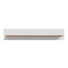 Wensley Wall Shelf in Light Grey and Oak