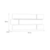 Klara Wall Shelf inc LED Lighting