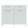 Sali 2 Door 2 Drawer Chest in Light Grey