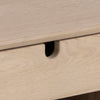 Century 1 Drawer Wall Mounted Bedside Table in Oak