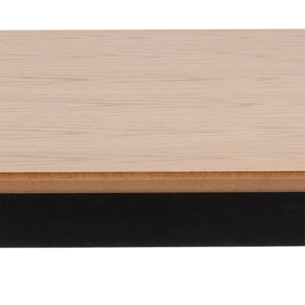 Roxby Dining Table in Oak & Black