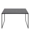 Infinity Square Coffee Table in Matt Black