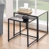 Seaford Nest of Tables in Ash Black