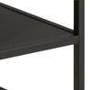 Gila Square Coffee Table with Open Shelf in Oak & Black