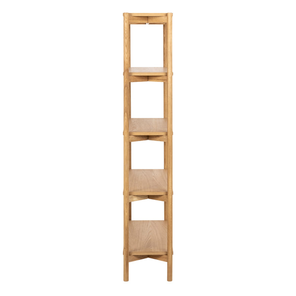Braidwood bookcase  with 4 shelves in Oak